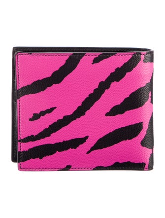 Saint Laurent Printed Bifold Wallet