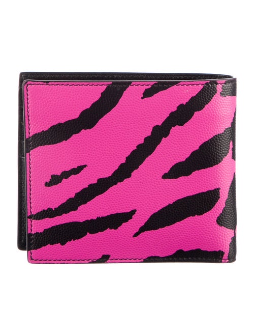 Saint Laurent Printed Bifold Wallet