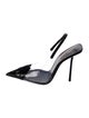 Saint Laurent PVC Slingback Pumps