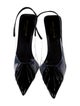 Saint Laurent PVC Slingback Pumps