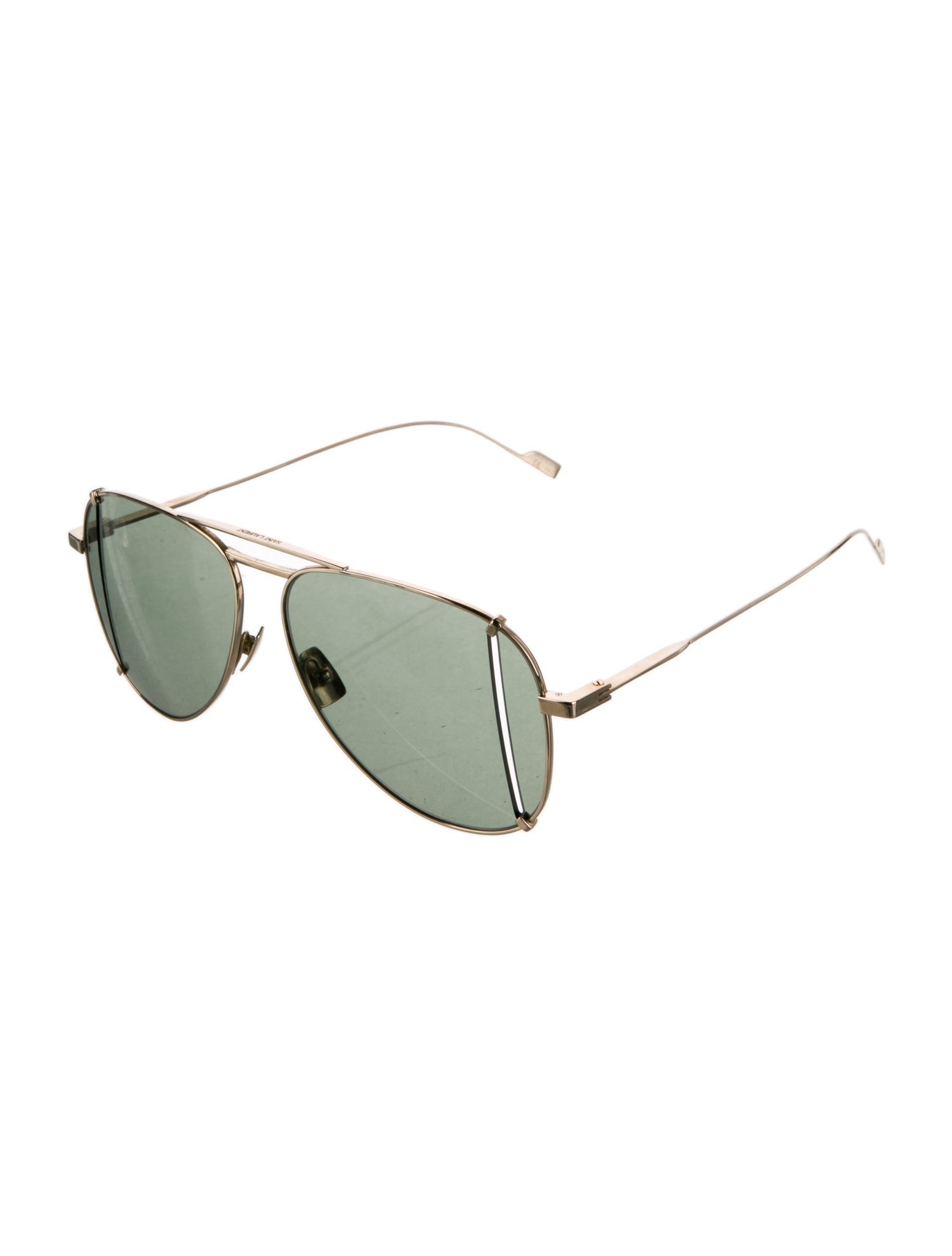 Saint Laurent Aviator Tinted Sunglasses