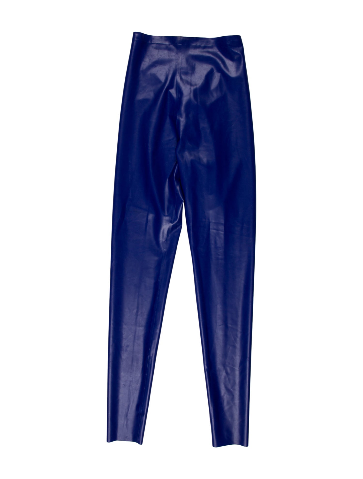 Saint Laurent Latex Skinny Leg Pants