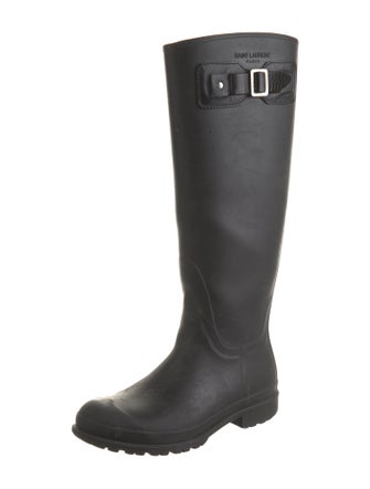 Saint Laurent Rubber Rain Boots
