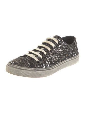 Saint Laurent Glitter Sneakers
