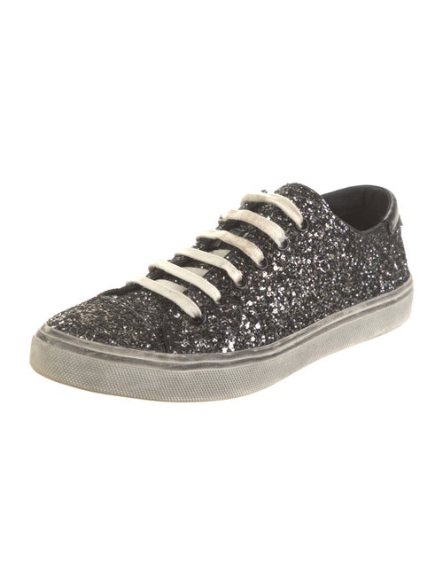 Saint Laurent Glitter Sneakers