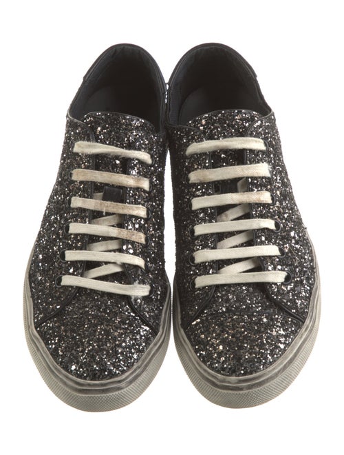 Saint Laurent Glitter Sneakers