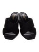 Saint Laurent Suede Slides