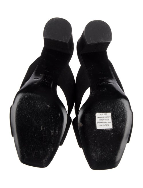 Saint Laurent Suede Slides