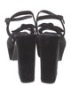 Saint Laurent Velvet Sandals