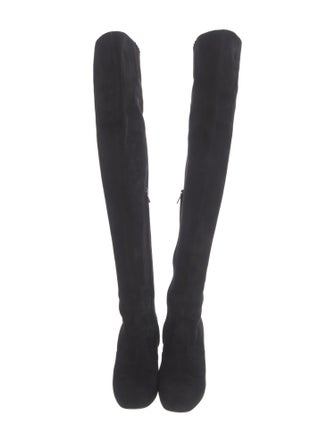 Saint Laurent Suede Boots