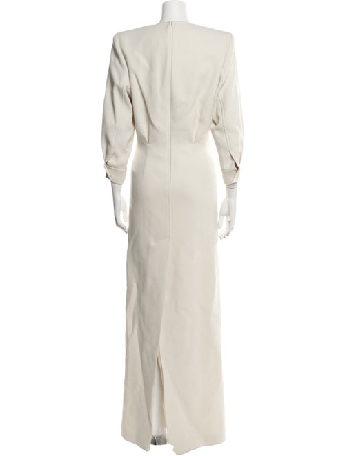 Saint Laurent Wool Long Dress