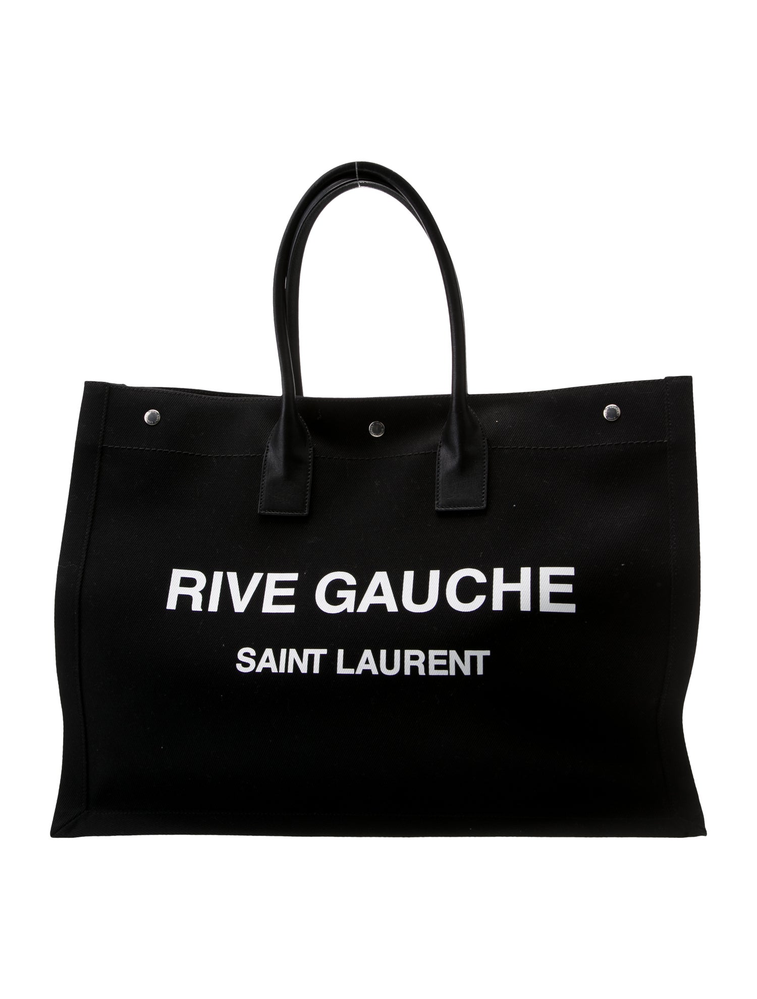 Saint Laurent Canvas Rive Gauche Large