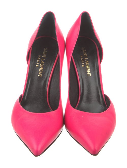 Saint Laurent Leather D'Orsay Pumps