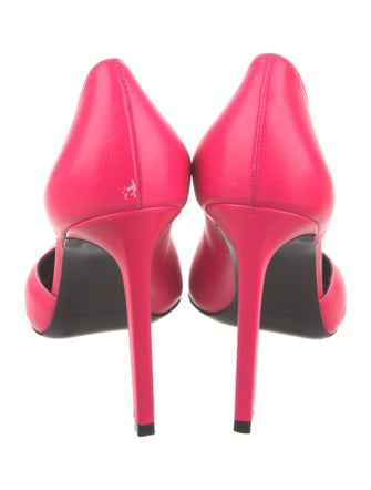 Saint Laurent Leather D'Orsay Pumps
