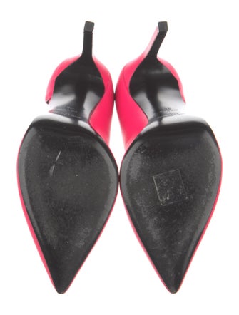 Saint Laurent Leather D'Orsay Pumps