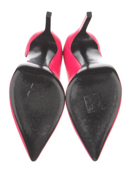 Saint Laurent Leather D'Orsay Pumps