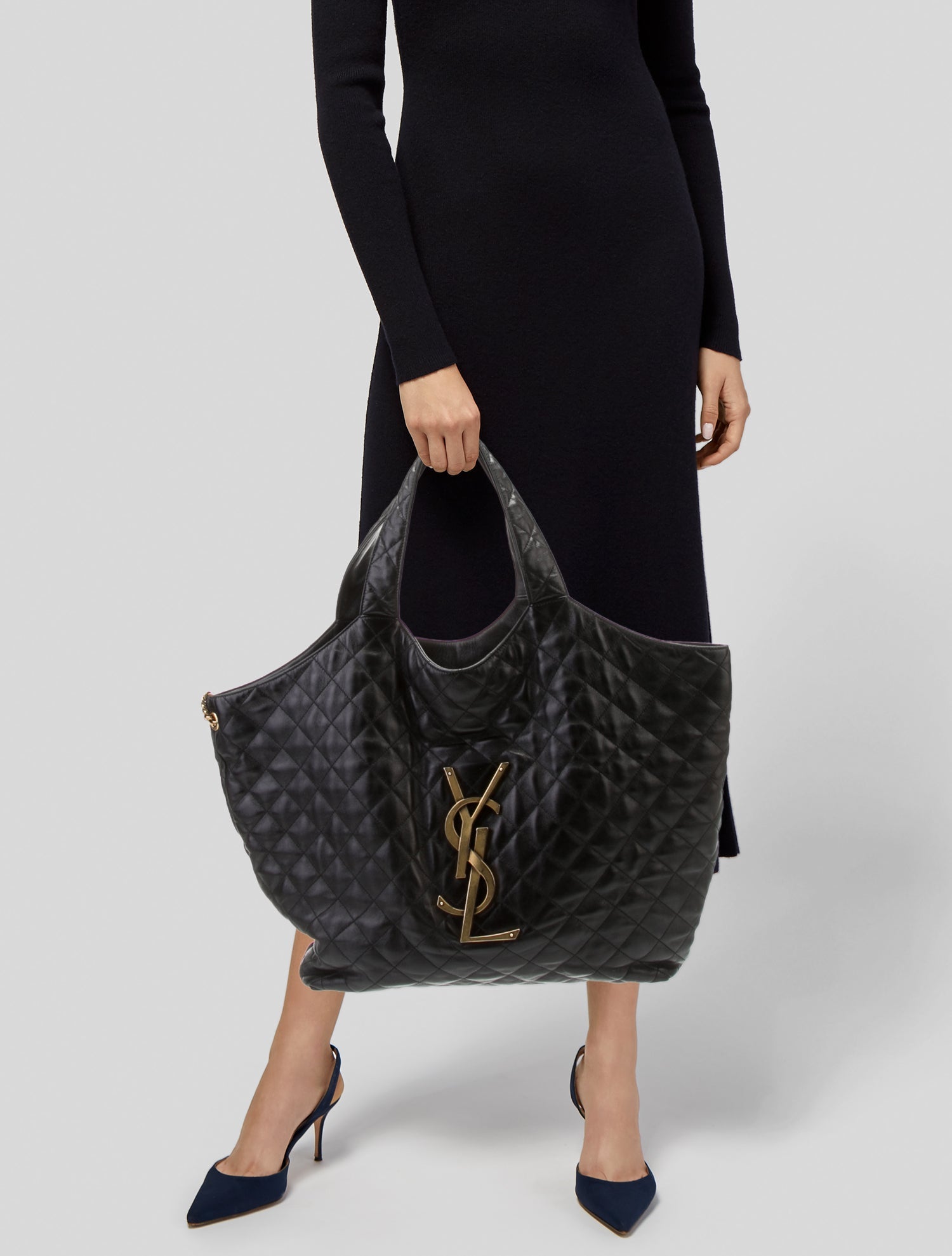 Saint Laurent Leather Hobo 2022