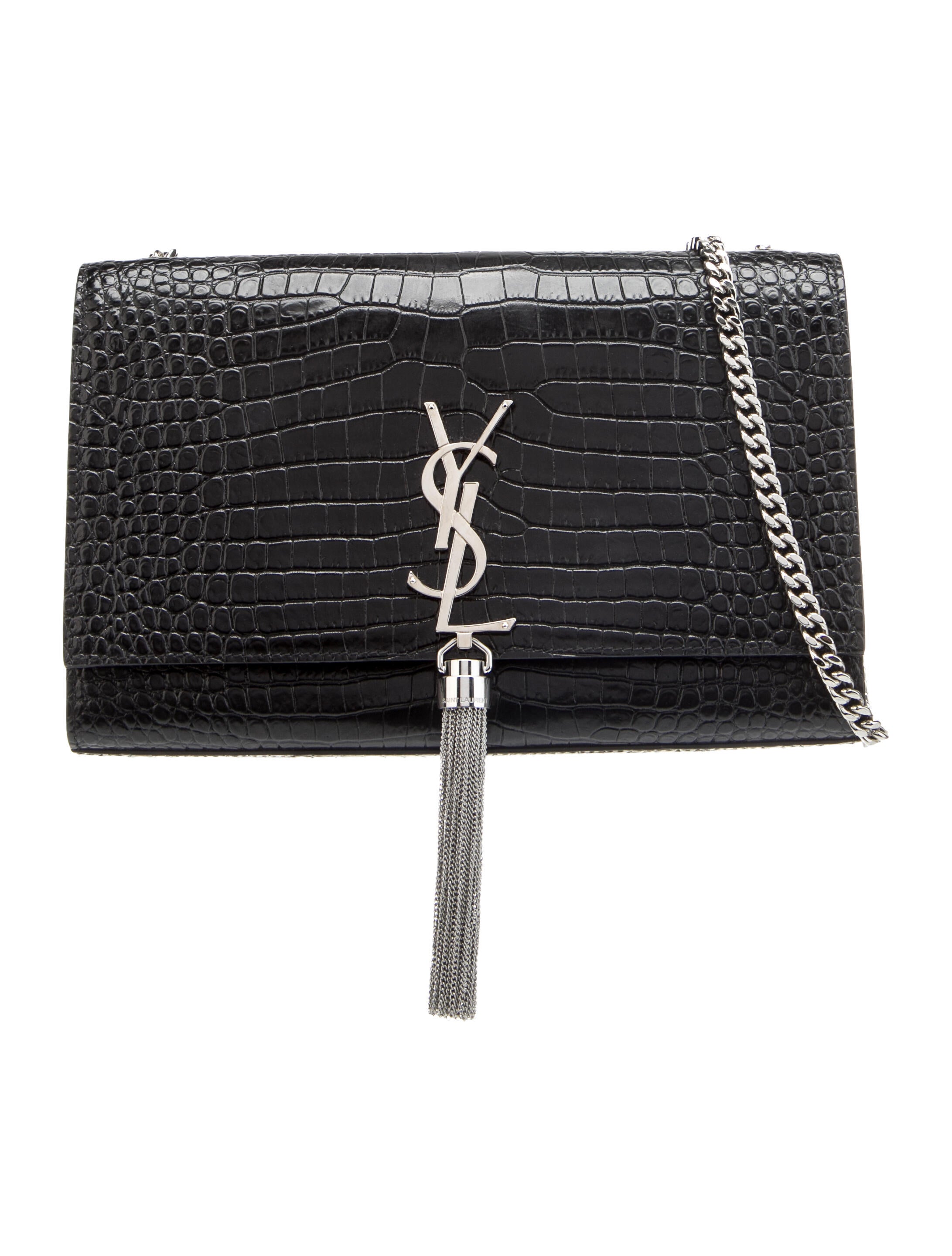 Saint Laurent Patent Leather Evening Bag
