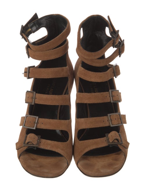Saint Laurent Suede Sandals