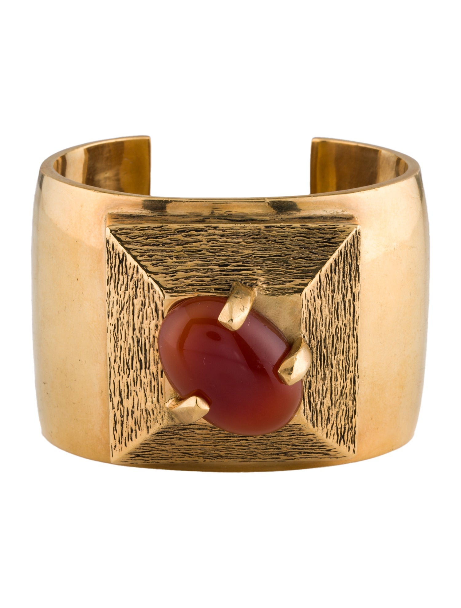 Saint Laurent Pyramid Cuff Bracelet