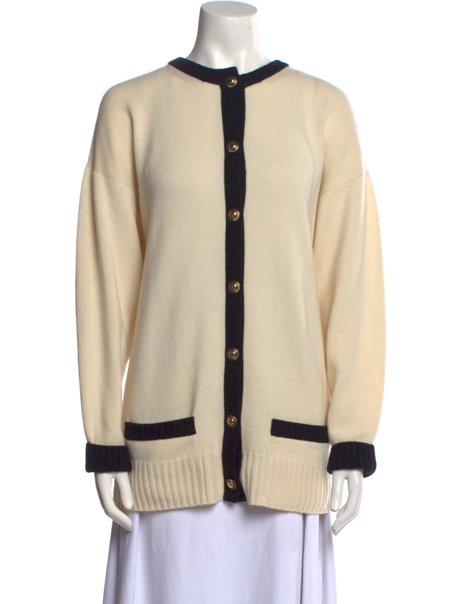 Saint Laurent Cashmere Printed Sweater