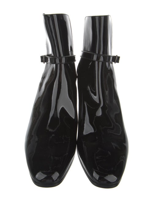 Saint Laurent Patent Leather Sock Boots