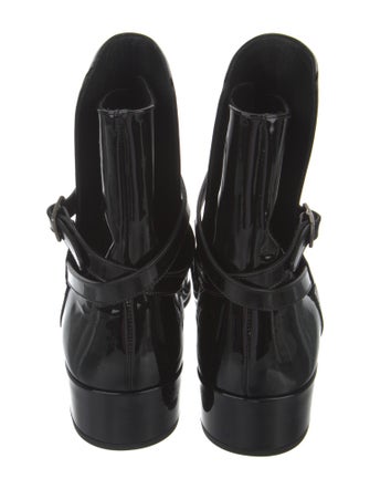 Saint Laurent Patent Leather Sock Boots
