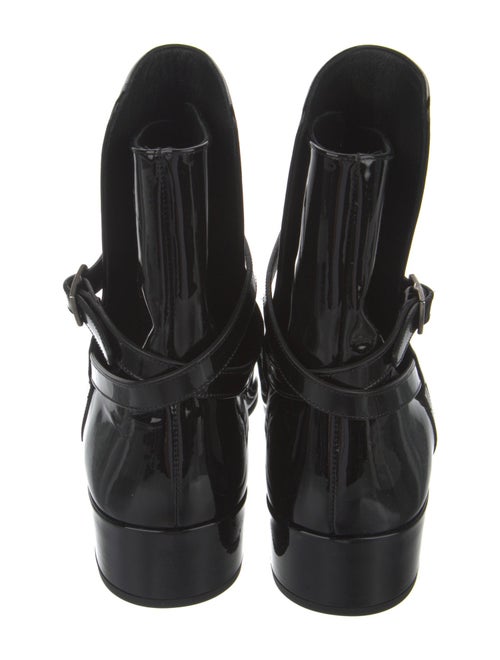 Saint Laurent Patent Leather Sock Boots