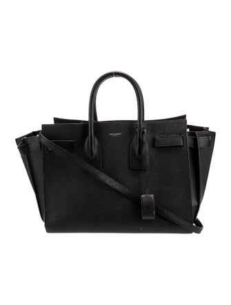 Saint Laurent Leather Sac De Jour Small