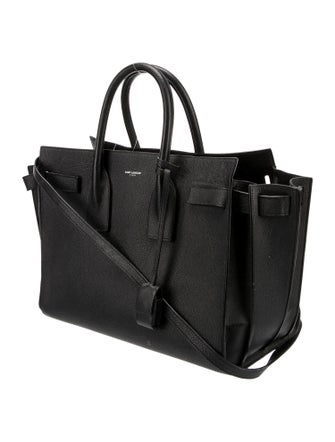 Saint Laurent Leather Sac De Jour Small