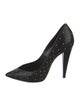 Saint Laurent Leather Studded Accents Pumps