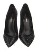 Saint Laurent Leather Studded Accents Pumps