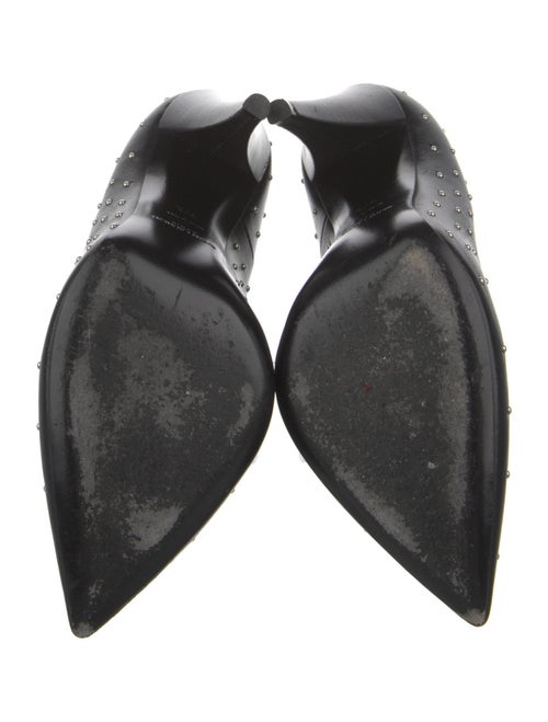 Saint Laurent Leather Studded Accents Pumps