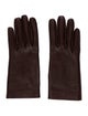 Saint Laurent Saint Laurent Leather Winter Gloves