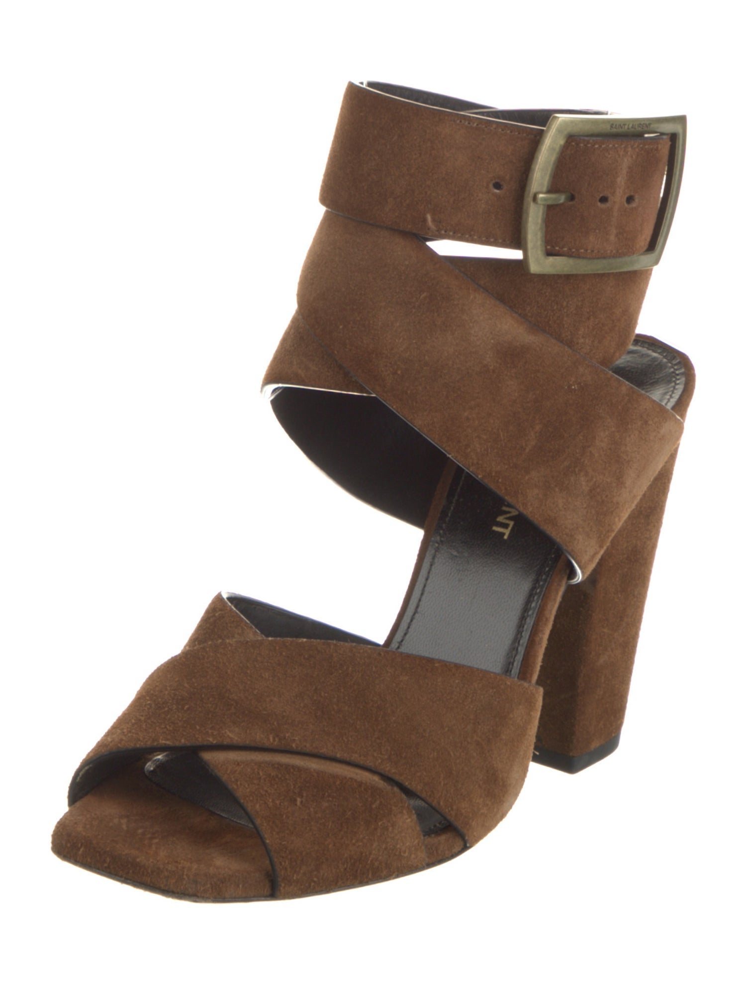 Saint Laurent Suede Sandals