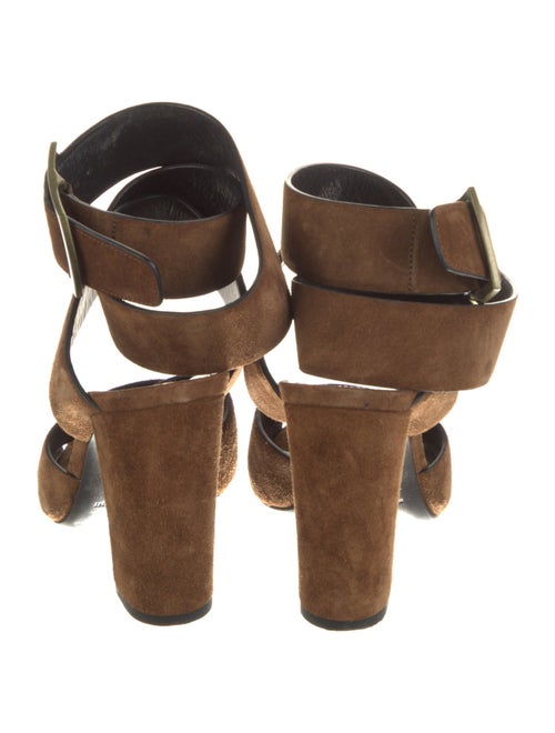 Saint Laurent Suede Sandals