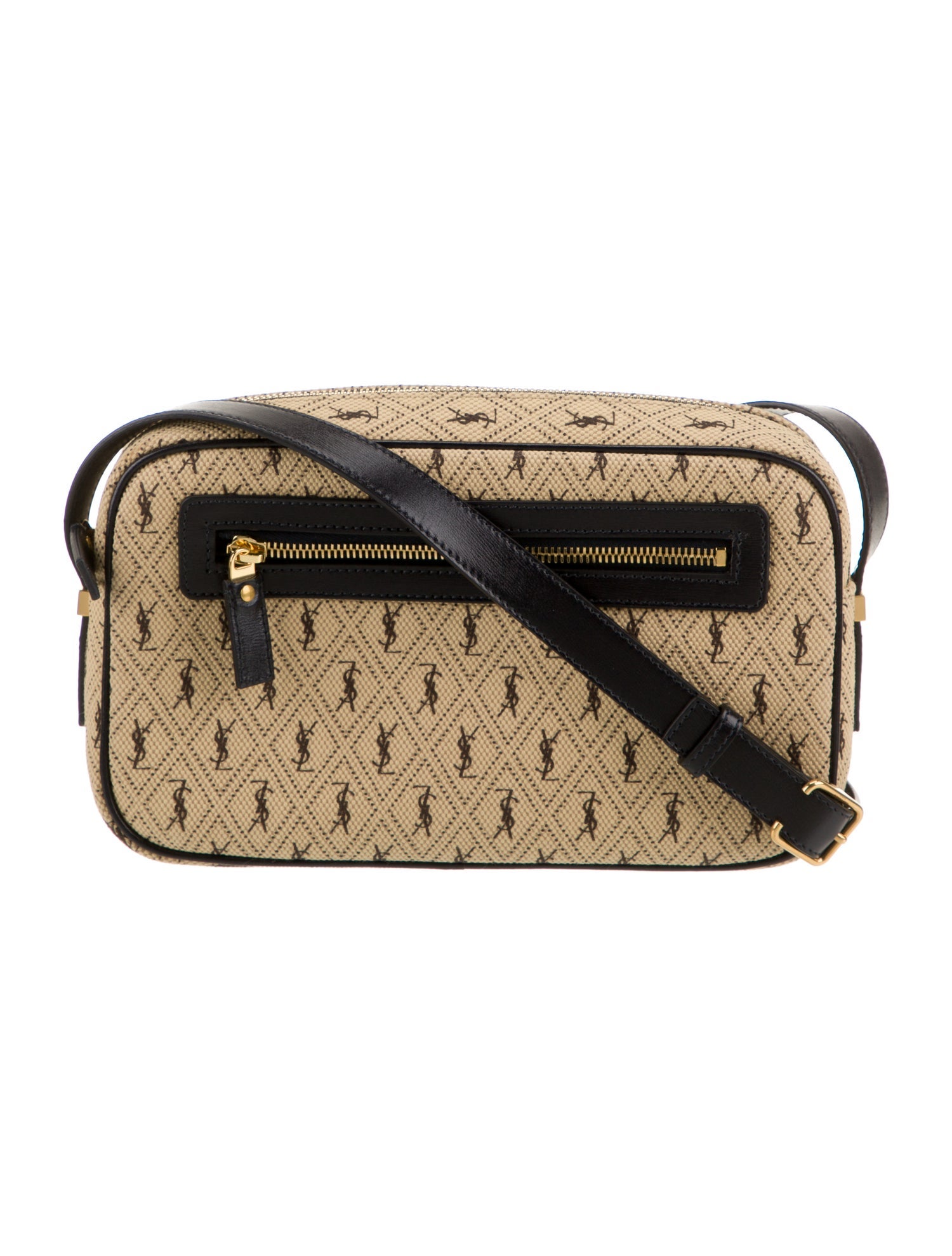 Saint Laurent Canvas Crossbody Bag