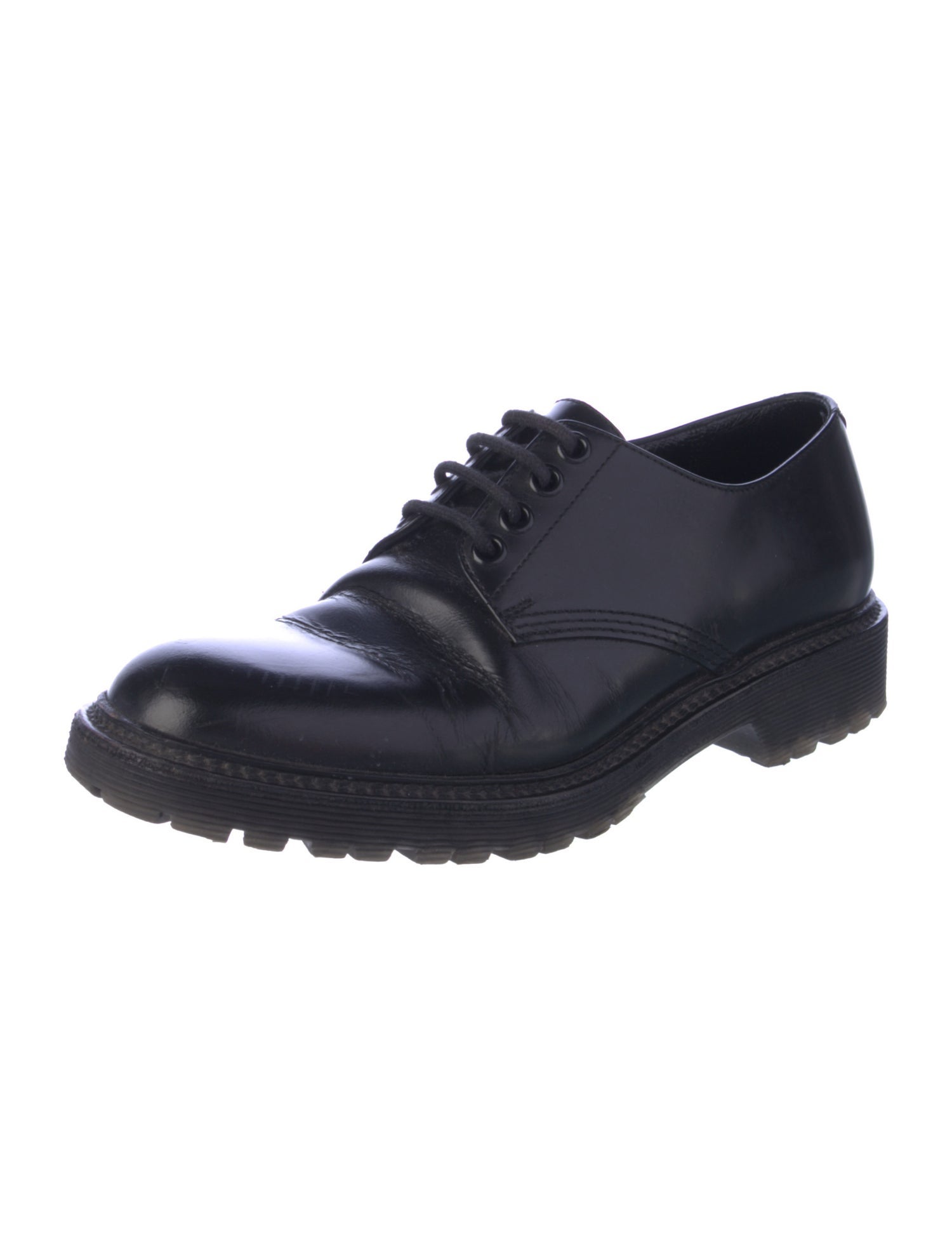 Saint Laurent Leather Oxfords