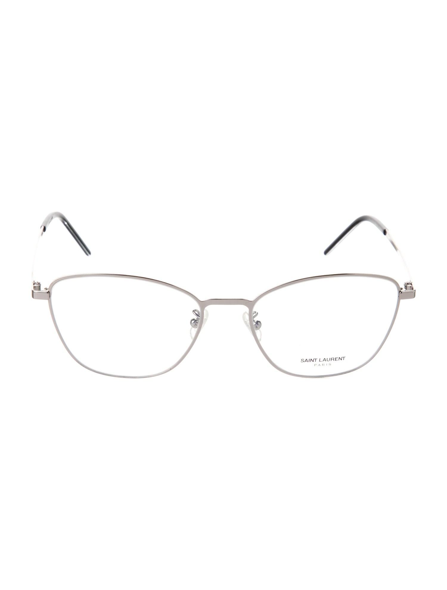 Saint Laurent Cat-Eye Clear Sunglasses