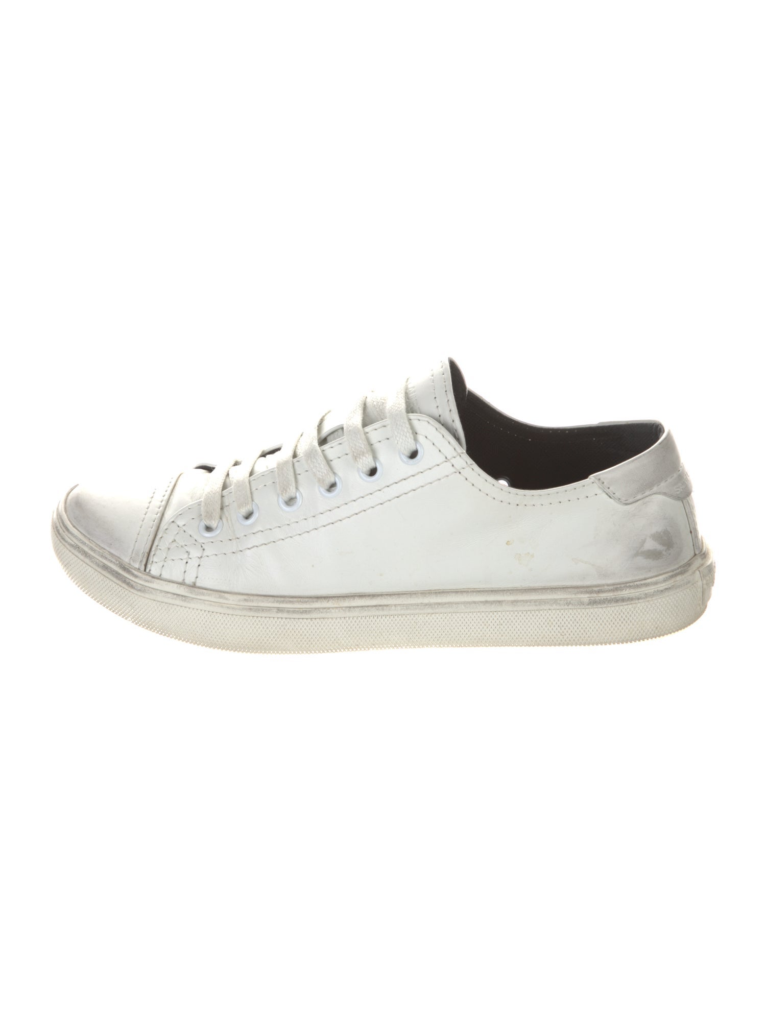 Saint Laurent Leather Sneakers