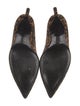 Saint Laurent Suede Animal Print Pumps