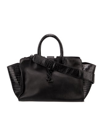 Saint Laurent Leather Downtown Cabas Small