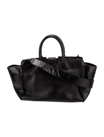 Saint Laurent Leather Downtown Cabas Small