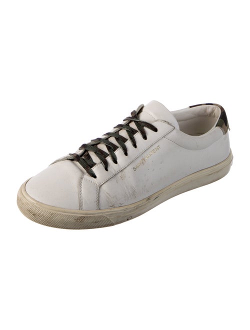 Saint Laurent Leather Sneakers