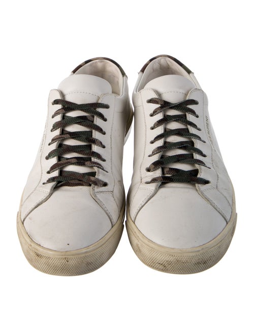 Saint Laurent Leather Sneakers