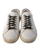 Saint Laurent Leather Sneakers