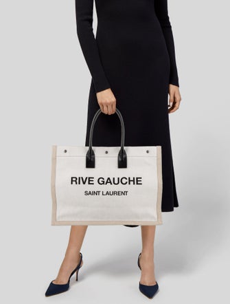 Saint Laurent Canvas Riva Gauche