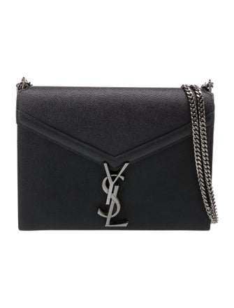 Saint Laurent Leather Cassandre Medium