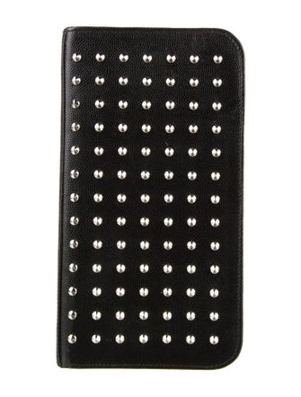 Saint Laurent Leather Printed Bifold Wallet