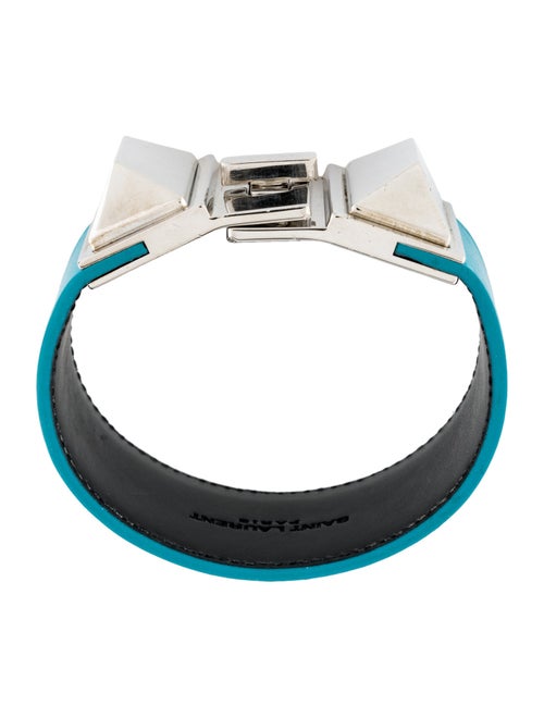 Saint Laurent Clous Punk Pyramid Bracelet